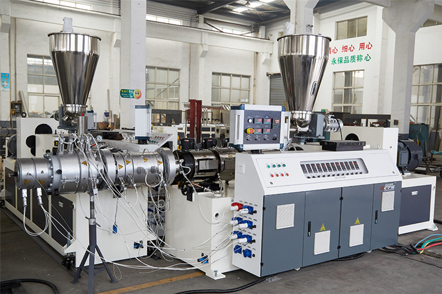 Three Layers PVC Pipe Co-Extrusion Line 