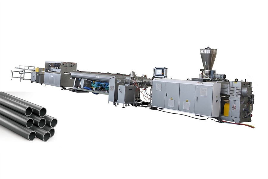  Dual  PVC Pipe Production Line 50mm-110mm