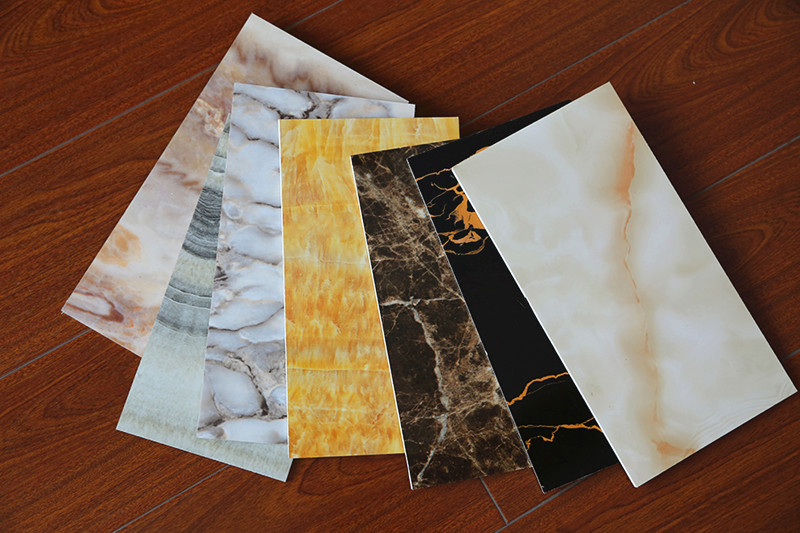 PVC Marble Sheet for Decoration in house Golden Far East Machinery